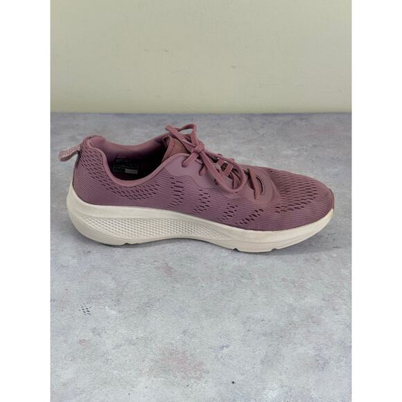 Skechers Go Run Womens Size 8 Pink-Mauve Athletic Comfort Running Shoes 128326 - Picture 10 of 16